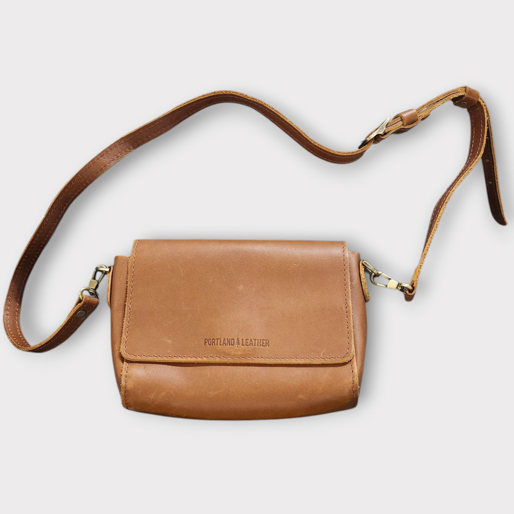 Portland Leather Mini Metro Bag with Coin Purse and Wallet